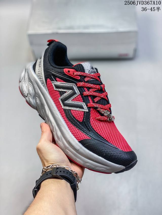 Ganni 联名款New Balance Fresh Foam X Trn男女跑步鞋Nb缓震训练 尺码：见图 编码：06Jvd367A10