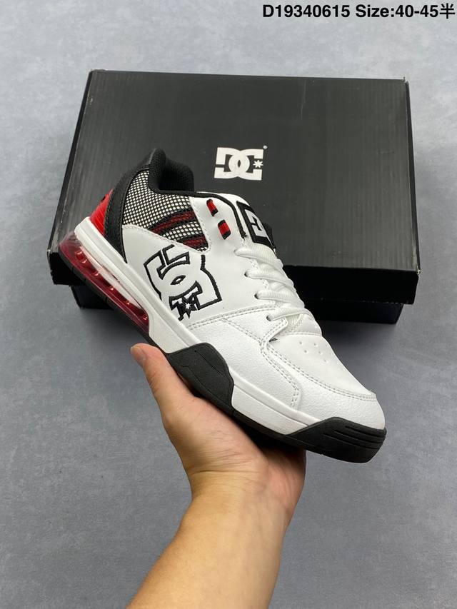公司级Dc Shoes Versatile 牛皮革 舒适百搭 防滑耐磨 低帮气垫运动休闲鞋 货号：Adys 075 尺码：40 40.5 41 42 42.5