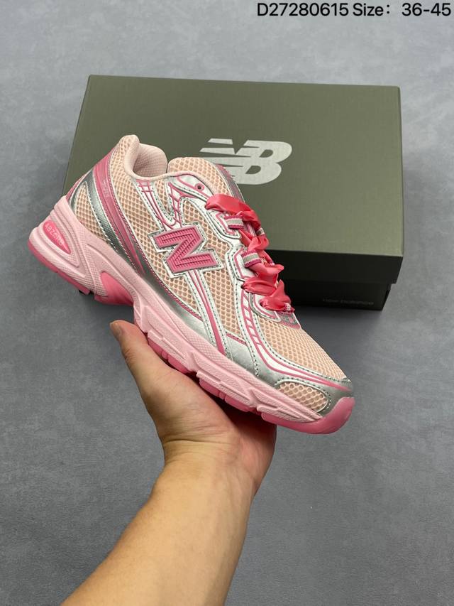 公司级 New Balance Nb740系列复古老爹风休闲运动慢跑鞋 原盒 原吊牌 组合大底 1:1制作 此款鞋采用近几年比较流行的版型设计，外观时尚大气，鞋