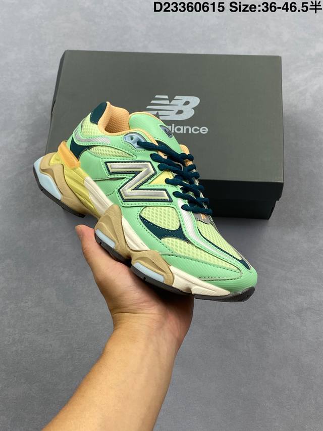 新百伦Nb Joe Freshgoods X New Balance 公司级版本Nb9060 复古休闲运动慢跑鞋 鞋款灵感源自设计师本人对夏日的怀日回忆。鞋面大