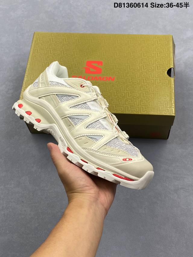 公司级Salomon萨洛蒙 乙已Cny蟠虺系列 Xt-Quest Panhui 时尚 舒适減震防滑耐磨 低帮跑步鞋 鞋面采用Sensifit贴合技术 全方位贴合