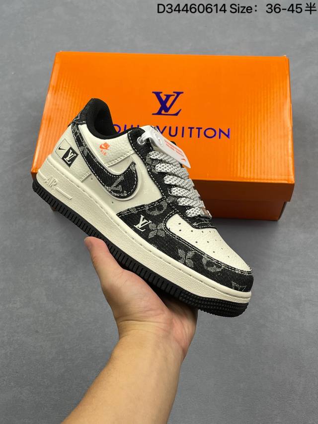 耐克Nike Air Force 1 Low 空军一号低帮百搭休闲运动板鞋 柔软、弹性十足的缓震性能和出色的中底设计，横跨复古与现代的外型结合，造就出风靡全球三