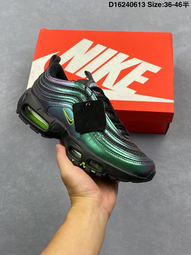 耐克 Nike Air Max 97 耐克97款全掌气垫缓震跑步鞋 子弹头复刻 织物材质运动鞋 货号：Im2174 Ii1714 900 Size:如图所示 编