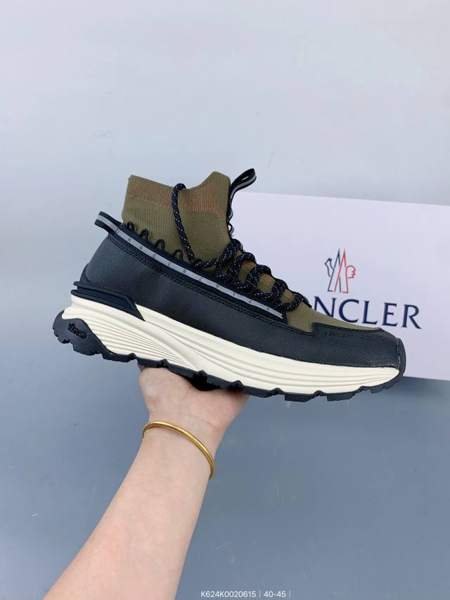 Moncler Trailgrip Gore-Tex 蒙口 越野旅行系列低帮厚底轻量户外登山运动鞋 盟可睐Moncler Trailgrip鞋履新季系列 前卫设
