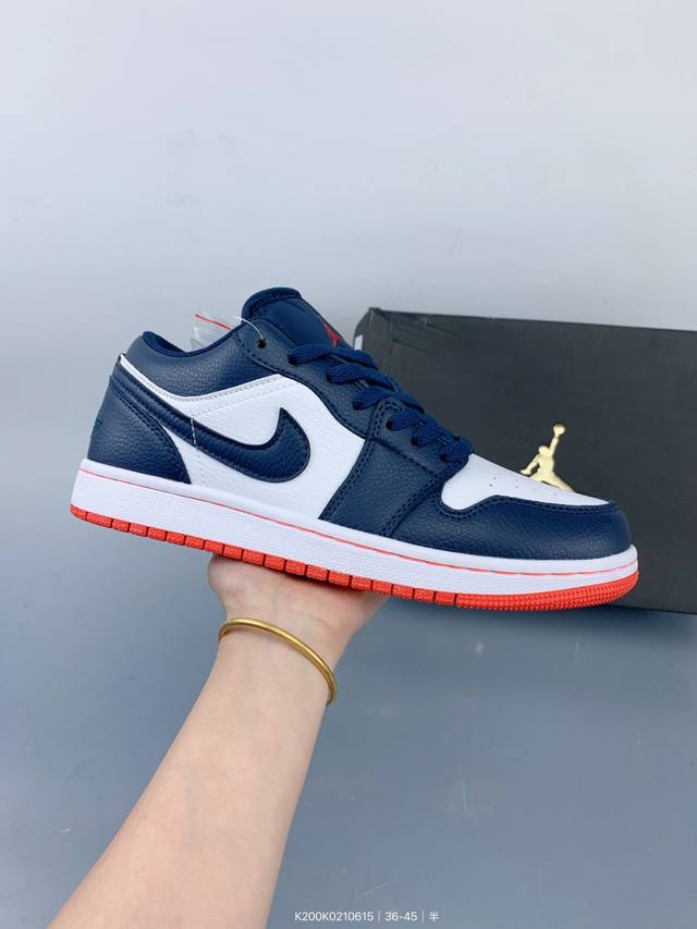 耐克Nike Air Jordan 1 Low Aj1乔丹一代低帮经典复古文化休闲运动篮球鞋 Size：如图 编码：K200K0210615