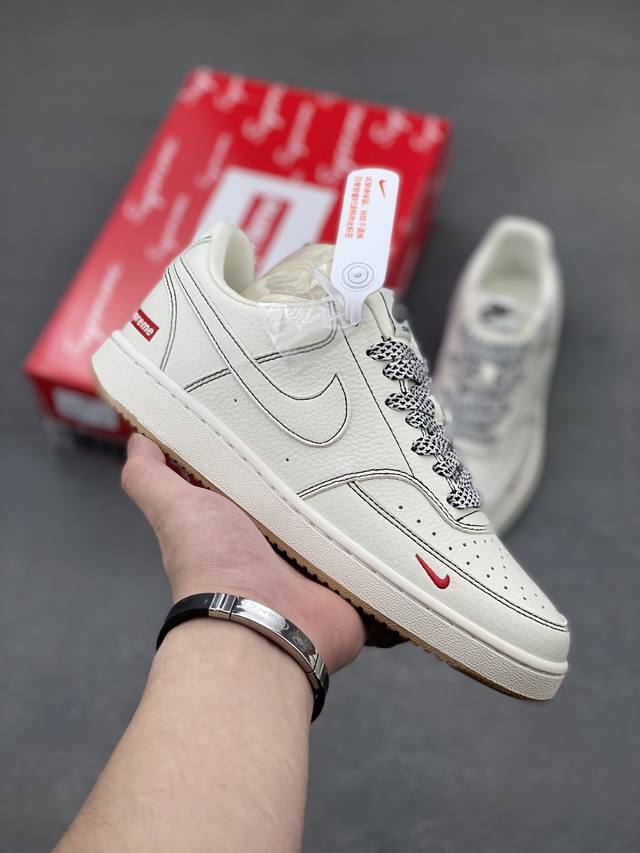 海外爆款 Zp订单 Nike Ebernon Low Prm 小空军低帮百搭透气休闲运动板鞋 独家头层版本 原数据独家私模大底 纯正版型 清洁度完美 货号：Cs