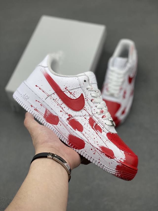 海外限量发售！公司级Nike Air Force 1 '07 Low 空军一号 低帮 运动鞋 休闲鞋 折边针车 工艺难度大 原楦头原纸板 原装鞋盒 定制五金配件