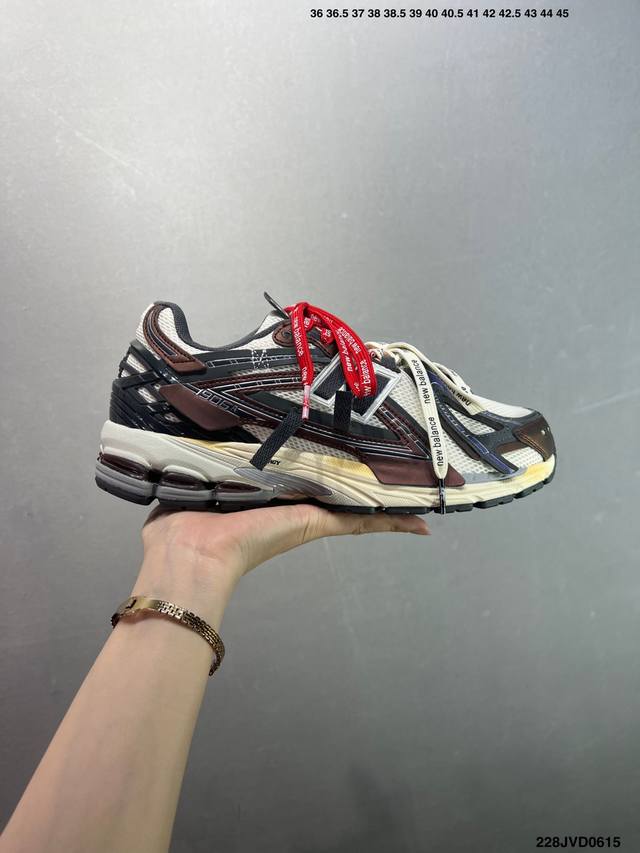 公司级New Balance M1906系列复古单品宝藏老爹鞋款 公司级版本复古元素叠加 质感超级棒 楦版型材料细节做工精细 作为Nb最经典的档案鞋型之一 与