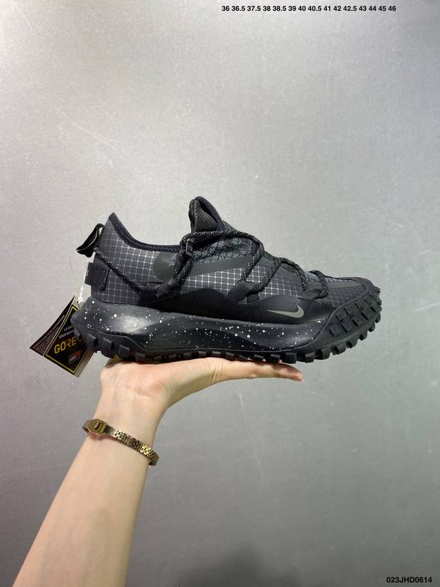 公司级耐克Nike Acg Mountain Fly High Gore-Tex Dark Grey Acg户外登山系列越跑高帮休闲运动徒步鞋 货号 Dd286