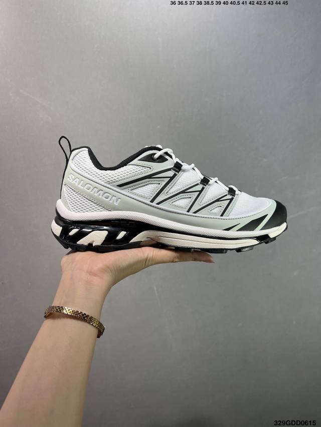 公司级Salomon Xa Pro Xt-6 Expanse萨洛蒙户外越野跑鞋 鞋面采用Sensifit贴合技术 全方位贴合包裹脚型 鞋跟部鞋底牵引设计 提供强