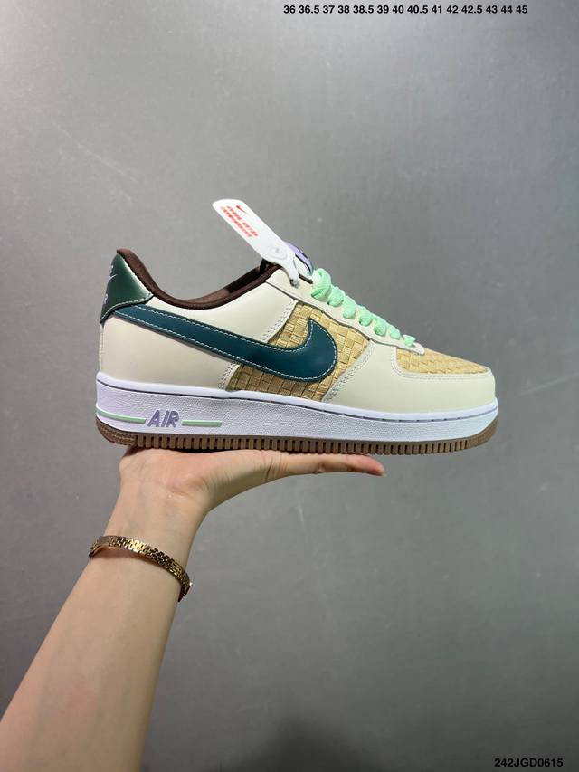 Nike Air Force 1 ‘07 Low 空军一号 低帮 运动鞋 休闲鞋 折边针车 工艺难度大 原楦头原纸板 原装鞋盒 定制五金配件 内置全掌气垫 原厂