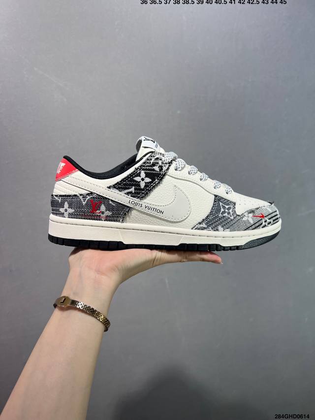 公司级Nike Dunk Sb Low 定制配色 定制Dunk Sb顾名思义，具有经典的Dunk血缘，又注入了更多的时尚元素。相较于普通的Dunk滑板鞋，改良版