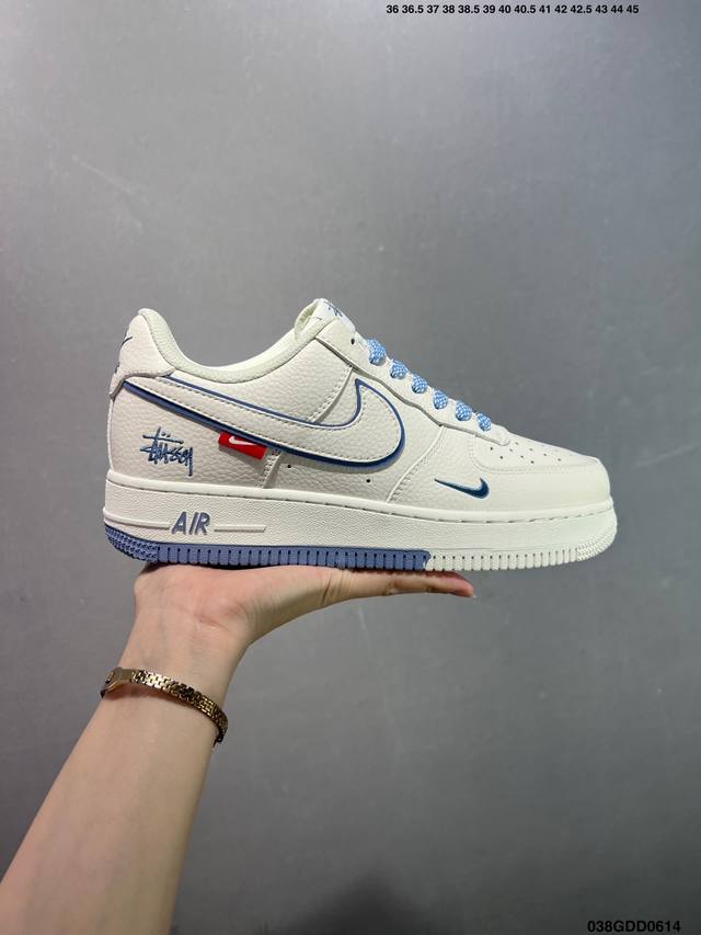 公司级Nike Air Force 1 ‘07 Low “联名”空军一号 低帮 运动鞋 休闲鞋 折边针车 工艺难度大 原楦头原纸板 原装鞋盒 定制五金配件 内置