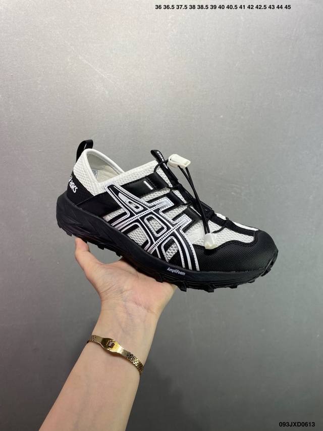 亚瑟士 Asics Gel-Sonomase 运动休闲透气原档案据数开发楦型纸版 洞洞鞋面，更贴合脚型和舒适透气，后跟稳定片带来合脚舒适的穿着感优化后的Gel，