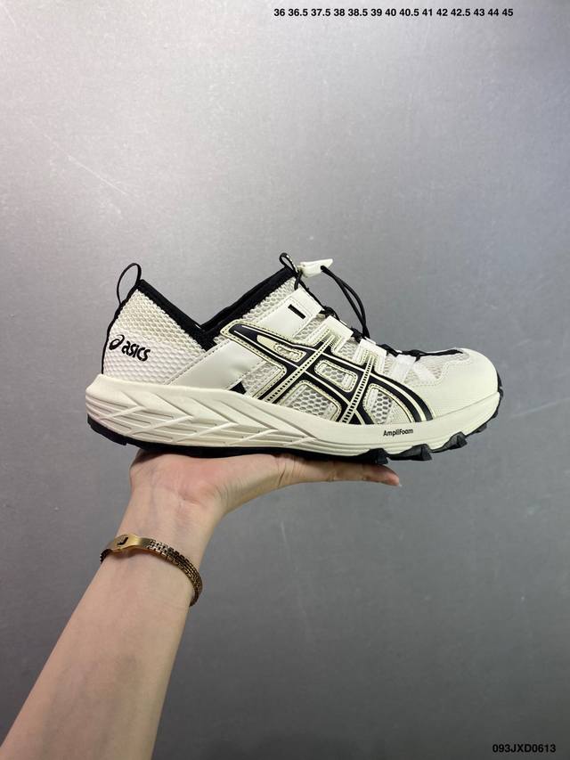 亚瑟士 Asics Gel-Sonomase 运动休闲透气原档案据数开发楦型纸版 洞洞鞋面，更贴合脚型和舒适透气，后跟稳定片带来合脚舒适的穿着感优化后的Gel，
