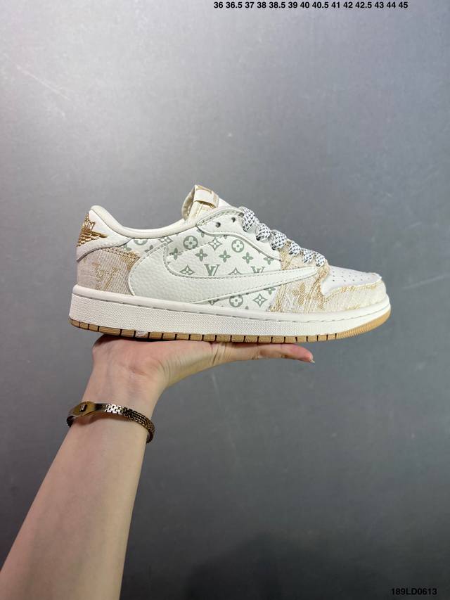 Nike Air Jordan 1 Low 定制配色 定制Aj联名-高端定制 低帮复古文化板鞋 #定制鞋盒 大厂纯原品质出货 超高清洁度 皮料切割干净无任何毛边