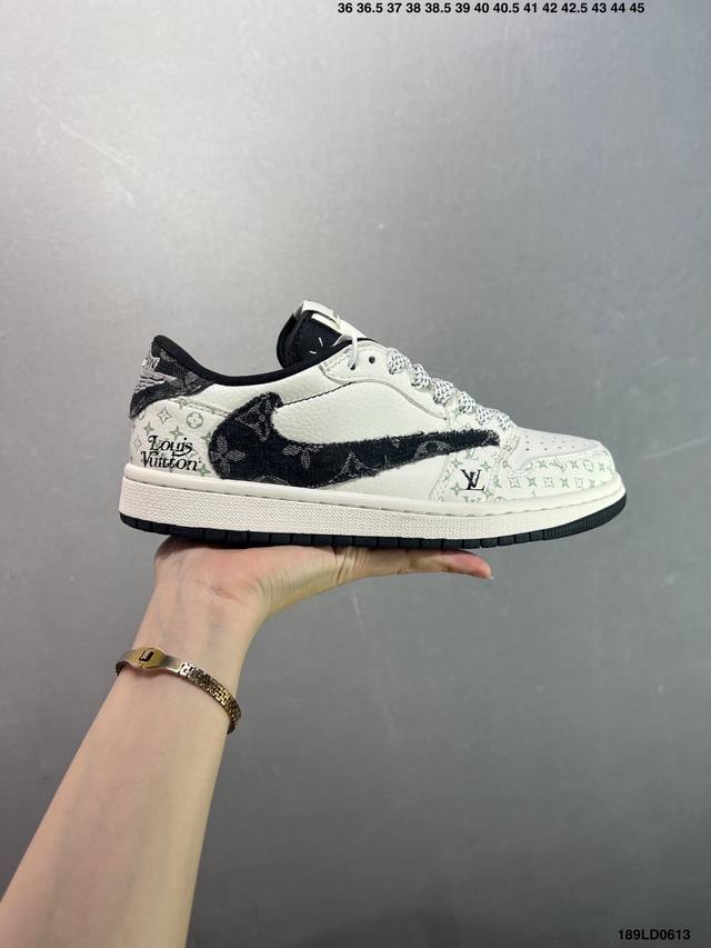 Nike Air Jordan 1 Low 定制配色 定制Aj联名-高端定制 低帮复古文化板鞋 #定制鞋盒 大厂纯原品质出货 超高清洁度 皮料切割干净无任何毛边