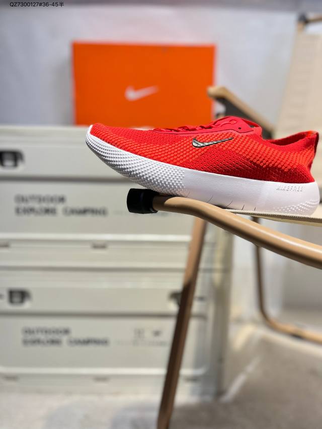 Nike Free 2025 耐克新款飞织面透气缓震运动跑鞋 #飞织鞋面提供出色的弹性和支撑力鞋底融入凹槽设计，塑就柔韧灵活性，令运动自由无拘加厚泡绵中底，柔韧