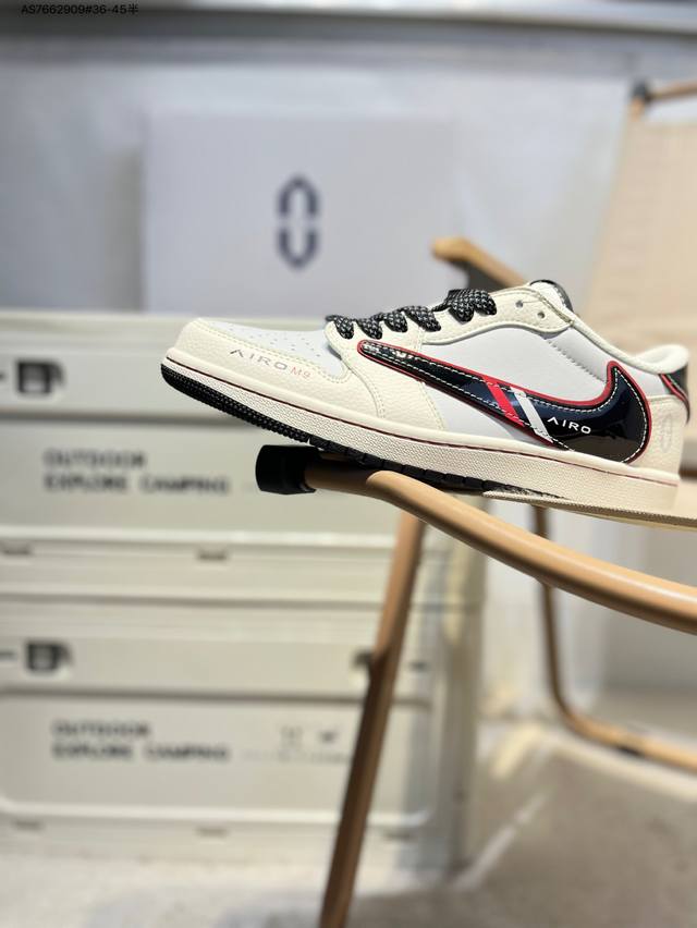 公司级头层皮乔丹Air Jordan 1 Low Aj1低帮系列篮球鞋 官方同步配色 原装级产物 #拒绝公底 立体鞋型 细节完美 高清洁度Fc1688 As76