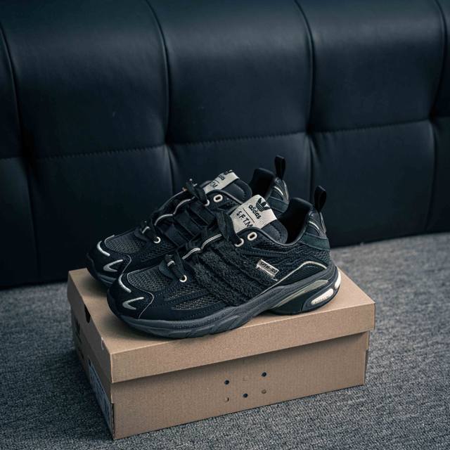 核心私 Sftm X Ad Originals Adistar Cushion 联名复古舒适防滑耐磨低帮生活休闲鞋 所见即所得 不存在货不对板色差等低级问题 选