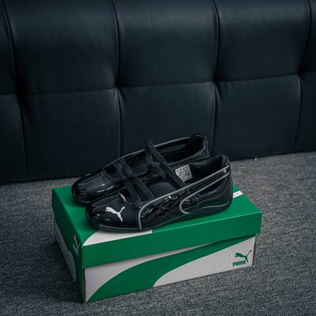 核心私 Puma Speedcat Ballet 彪马薄底系列 复古运动休闲跑鞋 鞋面设计轻量透气 提供了舒适性和穿着感受 柔软内里材质 穿着更加舒适 橡胶鞋底