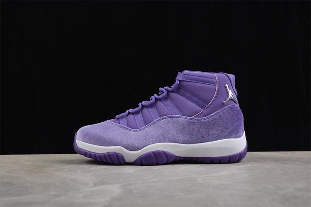 Air Jordan 11 Retro Aj11 乔11灯芯绒 薰衣草紫 Ct8012-555 尺码：40 40.5 41 42 42.5 43 44 44.5