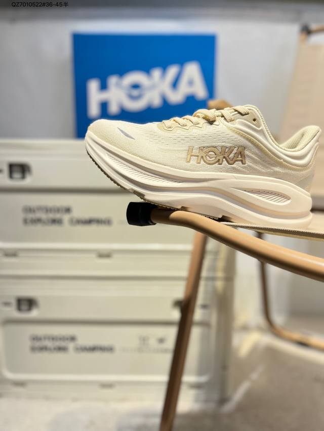 Hoka One One Bondi 8 复古舒适防滑耐磨 低帮 山地户外跑步鞋 货号:1162014 Qz7010522#36-45半