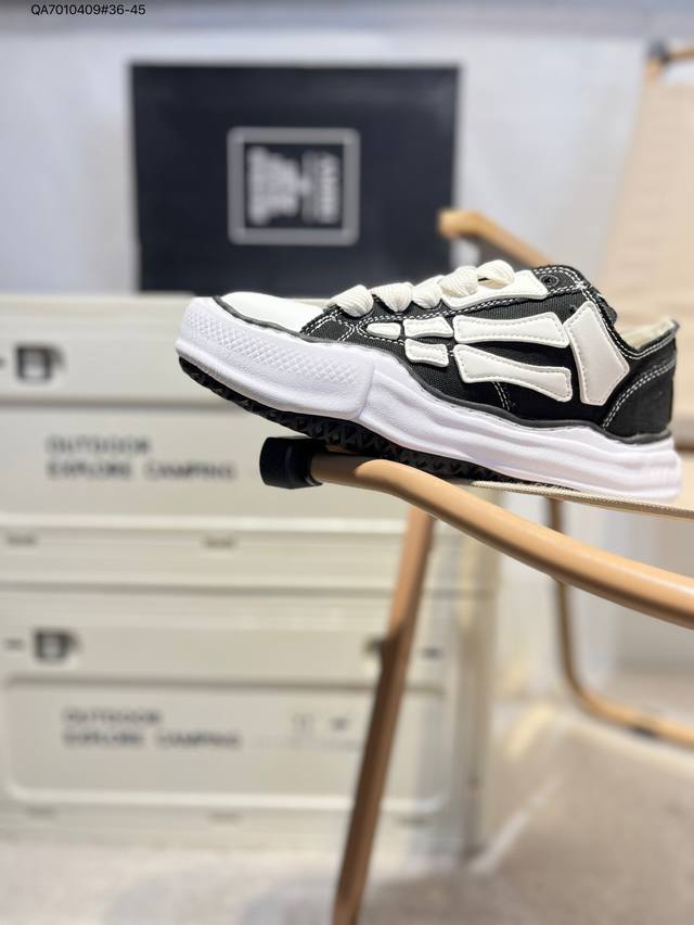 Amiri Skeleton High 骨骼鞋-Skel Top Sneakers低帮 洛杉矶街头之王 原装裸鞋级 区分市面所有在售版本 正确鞋舌外翻细节 正确