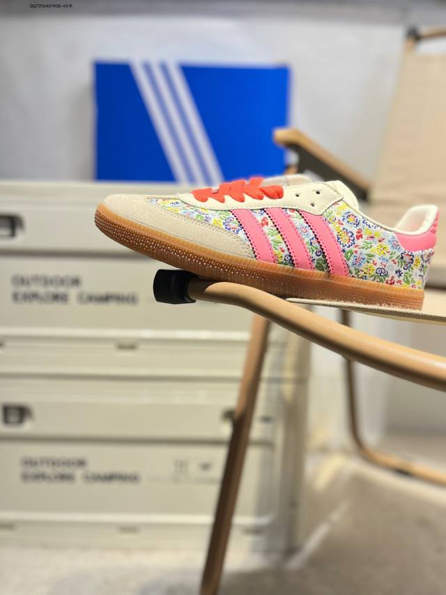 Adidas Originals Wb Pony Tonal Samba Og 桑巴舞系列绅士德训足球风百搭低帮休闲运动板鞋Ji0281 Qq7010407#3