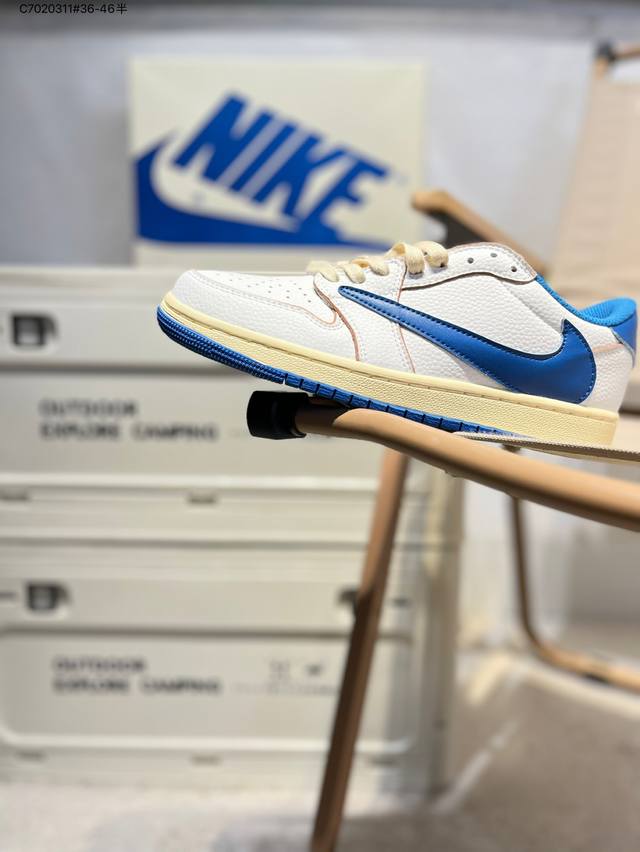 Air Jordan 1 Low Golf Sp Neutral Oliv Aj1乔丹一代高尔夫版系列低帮经典复古文化休闲运动鞋“Ts联名倒钩”Cq4277 C