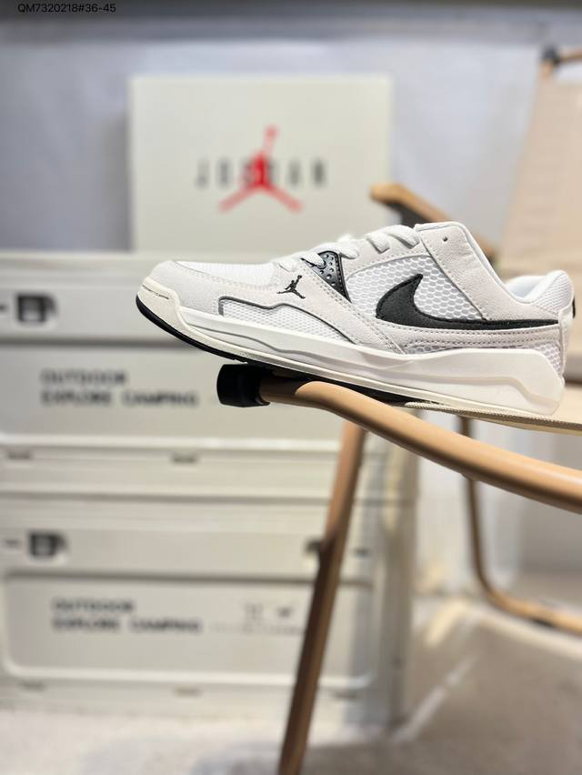 乔丹 Jordancmft Era 90 减震防滑 耐磨 低帮 运行休闲板鞋 货号 Hj6777 Qm73 8#36-45