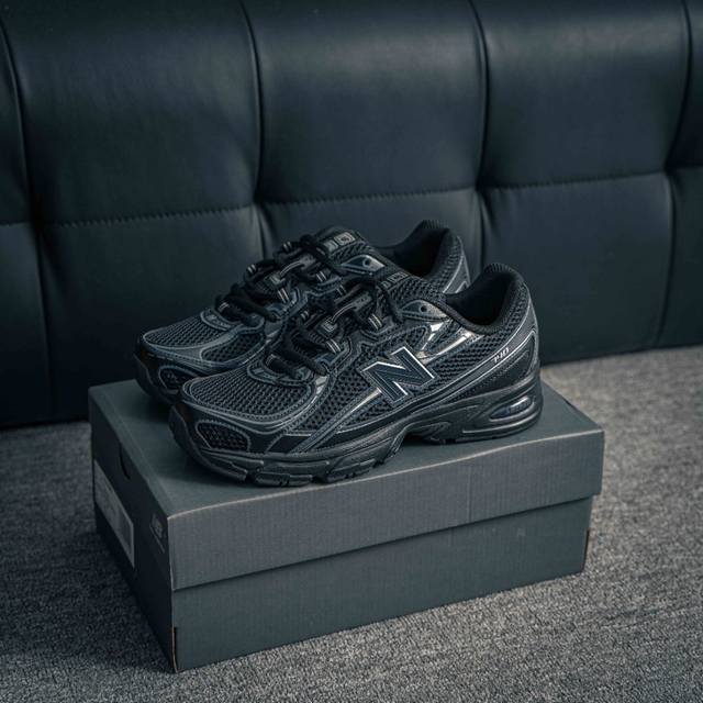 核心私 新百伦中古跑鞋 New Balance 740系列新百伦 潮流男女运动鞋 Nb740跑步鞋透气鞋复古潮鞋 货号：U740Bm2 尺码：36 37 37.