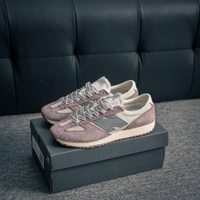 核心私 New Balance 新百伦 U471 复古休闲鞋 正确长绒鞋面 正确头层皮 N 字Logo 真皮纹理清晰可见 高弹大底 正确半透油蜡试脚纸 正确中底