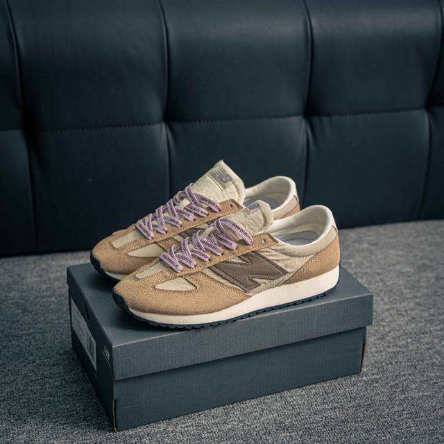 核心私 New Balance 新百伦 U471 复古休闲鞋 正确长绒鞋面 正确头层皮 N 字Logo 真皮纹理清晰可见 高弹大底 正确半透油蜡试脚纸 正确中底