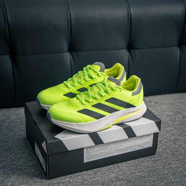 核心私 Adidas Adizero Duramo Speed 2 阿迪达斯 网面透气 轻盈跑鞋 主打的科技还是非常让人期待 Cloudfoam是另一种减震科技