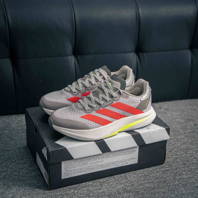 核心私 Adidas Adizero Duramo Speed 2 阿迪达斯 网面透气 轻盈跑鞋 主打的科技还是非常让人期待 Cloudfoam是另一种减震科技