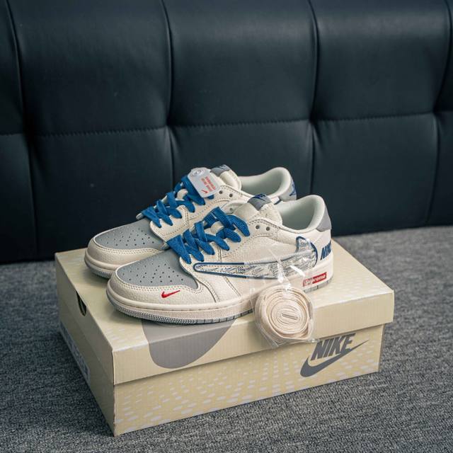 核心私 Air Jordan 1 乔丹篮球鞋男女运动鞋潮流板鞋 货号：Xs7089 597 尺码：36 37 37.5 38 38.5 39 40 40.5 4