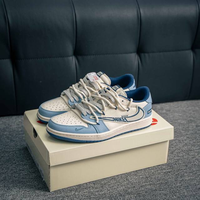 核心私 Air Jordan 1 乔丹篮球鞋男女运动鞋潮流板鞋 货号：Dm6868 106 尺码：36 37 37.5 38 38.5 39 40 40.5 4