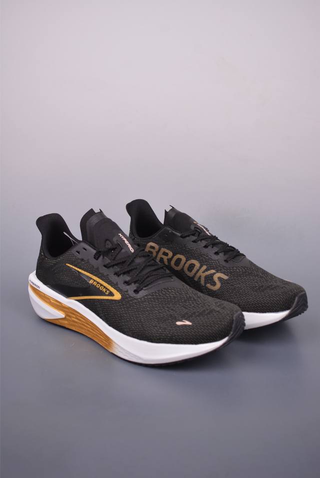 Brooks 布鲁克斯 Hyperion Max 2 超弹轻盈跑步鞋 实拍首发 低帮透气缓震支撑休闲运动慢跑鞋 采用改进工程空气网眼组合热熔工艺 鞋面材质搭载D