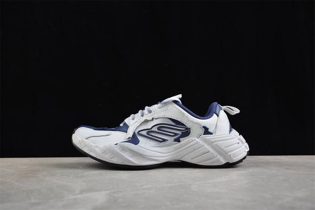 Balenciaga Monday 巴黎世家牛皮革圆头系带低帮生活休闲鞋 Wdwts4090 尺码：35 36 37 38 39 40 41 42 43 44