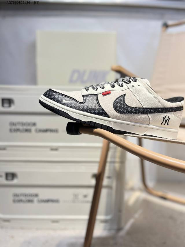 Mlb X Nike Sb Dunk Low 大厂出品 极力推荐 新配色 原装头层材料 独家版型蒸餾加工 帶來的是更好的视觉和脚感体验 大厂纯原品质出货 清洁度
