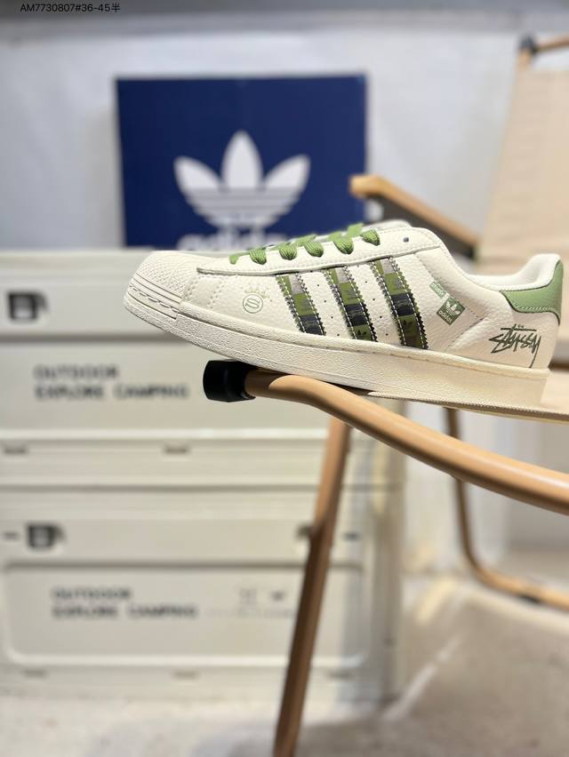 Lv X Adidas Originals Superstar 经典配色 经典贝壳头官网同步 实拍首发渠道正品订单 诠释市场最高工艺水平区别市面普通真标版本，进