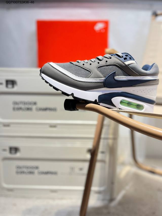 耐克Nike Air Max Bw Og Persian Violet经典拼接休闲运动跑步鞋 货号：Dj6124 Qq7 732#36-46