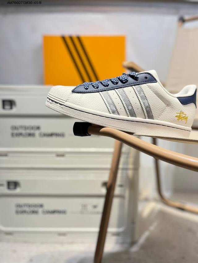 Adidas Originals Superstar 经典配色 经典贝壳头官网同步 实拍首发渠道正品订单 诠释市场最高工艺水平区别市面普通真标版本，进出专柜无压