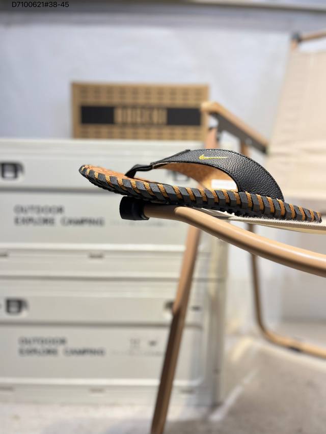 耐克Nike 夏季人字拖 编织大底 舒适耐磨D7 621#38-45