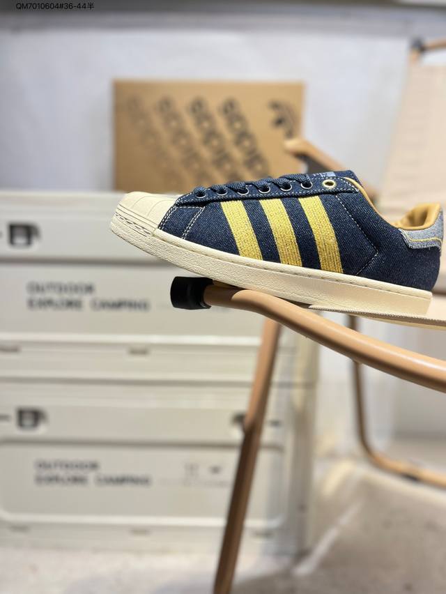 阿迪达斯Adidas三叶草 Originals Superstar 贝壳头系列低帮经典百搭休闲运动Jh5577 Qm7010604#36-44半