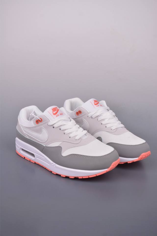 Nike Air Max 1 复刻拼接 纯原版本 复古休闲跑步鞋 官方同步上架 真标原盒 原底原面 正确版型 原版开发 精准细节 市面最高版本 官方货号：599