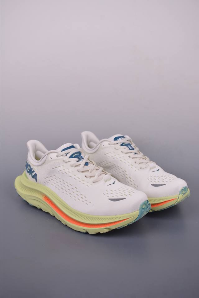 Z Hoka One One M Kawana 舒适防滑耐磨低帮休闲跑步鞋 相比常规跑鞋 Hoka One One特别研发使用性能独特的几何形跑鞋中底 此种鞋底