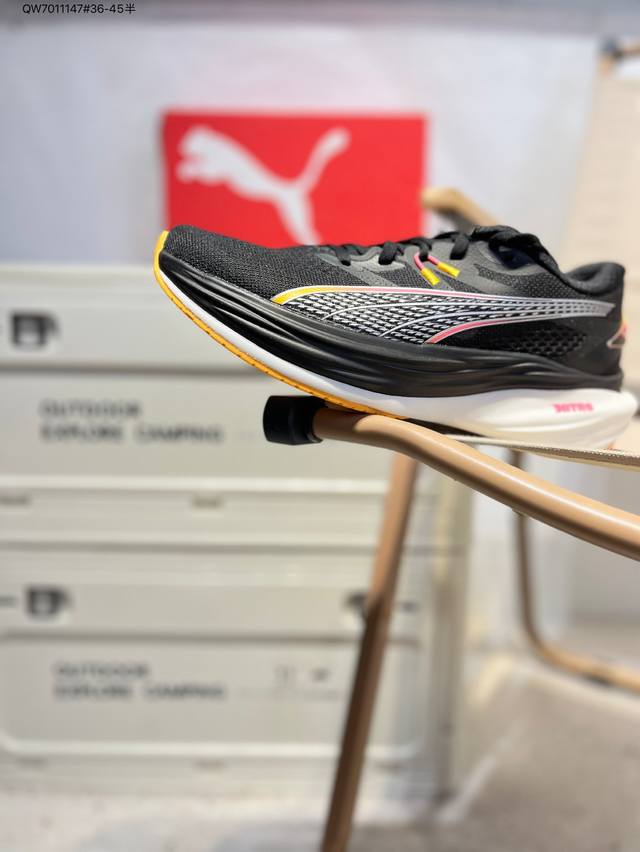 彪马 Puma Deviate Nitro 3代男运动鞋增高针织透气长跑舒适耐磨缓冲跑鞋时尚简约户外鞋 货号 378449 Qw7011147#36-45半