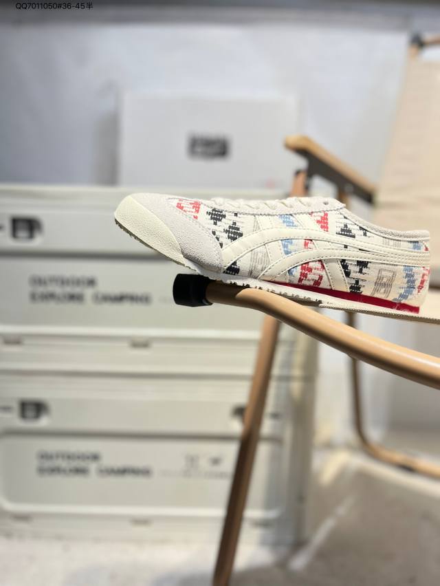 亚瑟士 Asics Onitsuka Tiger 鬼冢虎 原装四联吊牌 中底纸板钢印 日系轻便运动休闲鞋1183B648 Qq70 50#36-45半